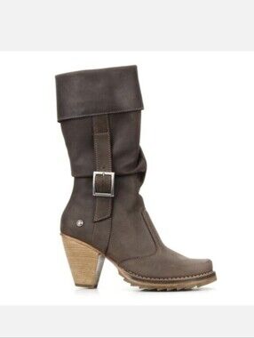 Neosens Genuine Leather Tall Boots SZ 39 (8-8.5 Us)